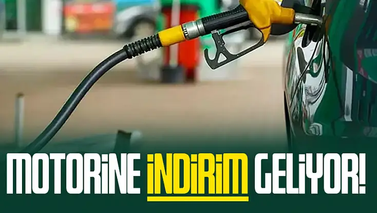 Motorine indirim geliyor