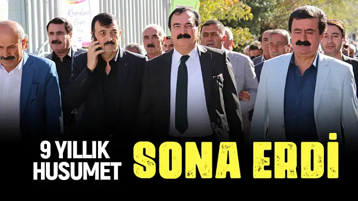Van'da 9 yıllık husumet barışla sonuçlandı