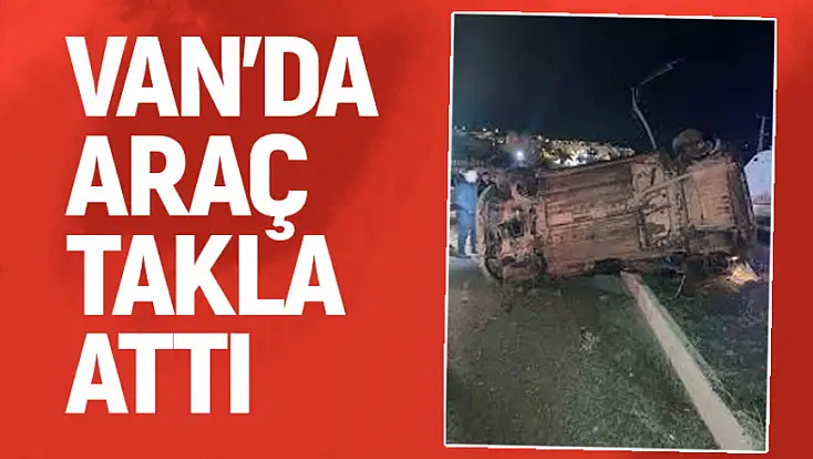 Van Edremit'te trafik kazası: 2 kişi yaralandı