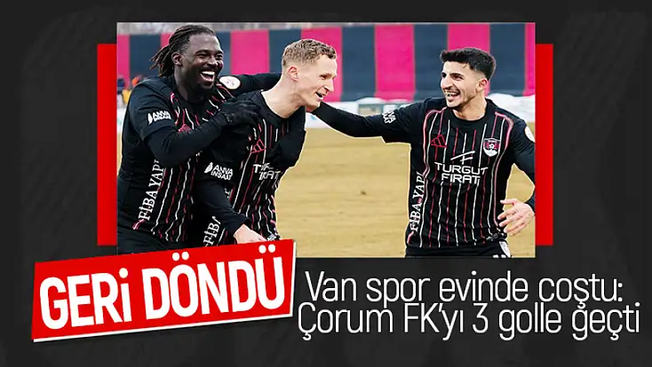 Vanspor'dan gol şöleni: 3-1'lik zaferle nefes aldı