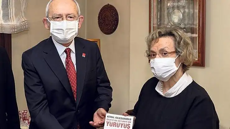 Kılıçdaroğlu'ndan Seval Türkeş'e ziyaret