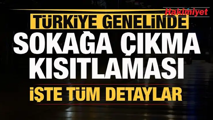 Yasak yarın kaçta başlıyor? İşte yarın başlayacak olan yasağın detayları...