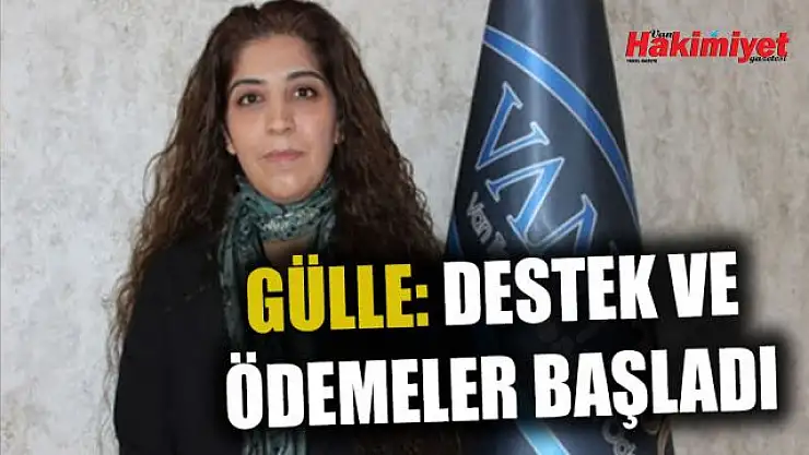 Van'da destek ödemeleri için başvurular başladı