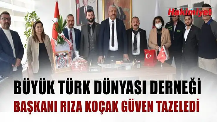 Büyük Türk Dünyası Derneği 1. Olağan genel kurulu yapıldı