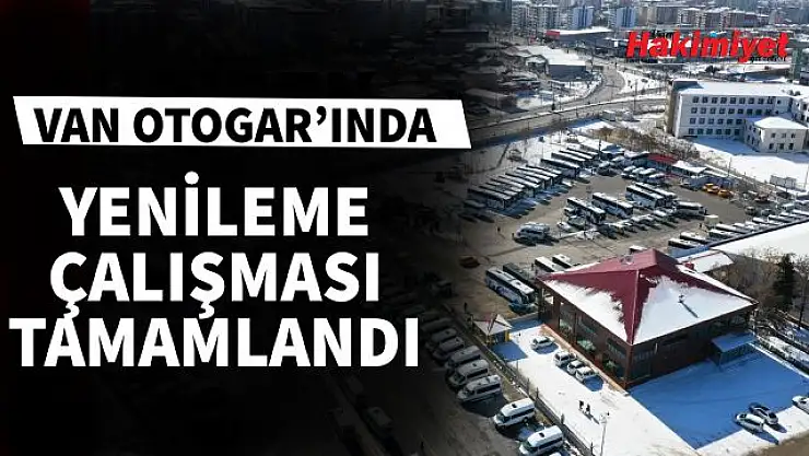 Şehirlerarası ve ilçe terminali yeniden dizayn edildi
