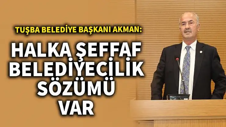 Tuşba Belediye Başkanı Akman, Muhtarlarla bir araya geldi