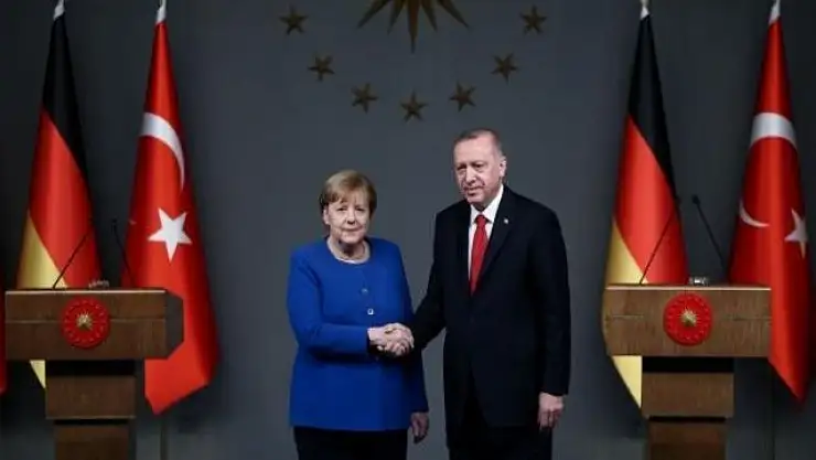 Başkan Erdoğan, Merkel ile görüştü! Kritik Yunanistan uyarısı