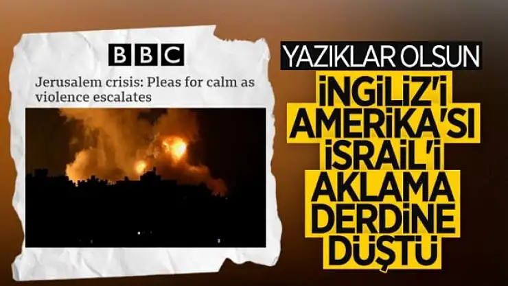 Dünya basını, Filistinlilere saldıran İsrail'i aklamaya çalıştı
