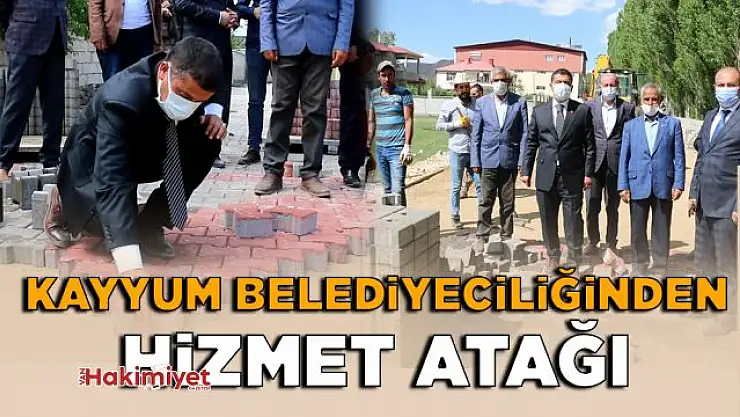 Kayyum belediyeciliğinden hizmet atağı