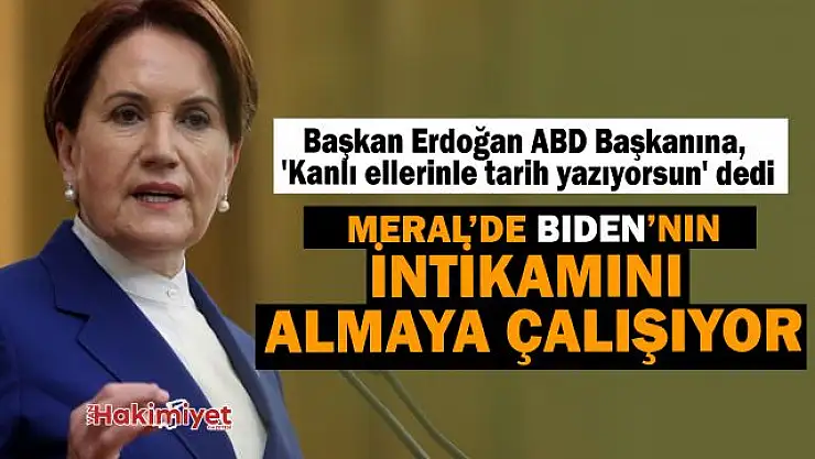 Meral Akşener'in Netahyahu'yu Erdoğan'a benzetmesine tepki yağıyor