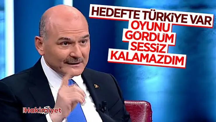 Süleyman Soylu'dan gündeme dair açıklamalar