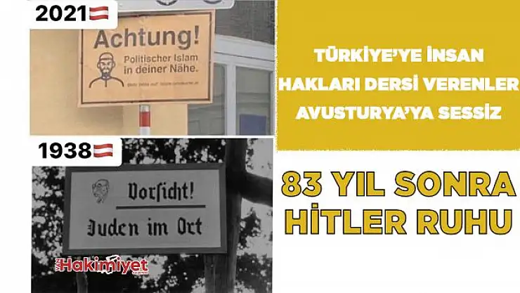 Avusturya'da Müslümanlara karşı ırkçı tabelalar