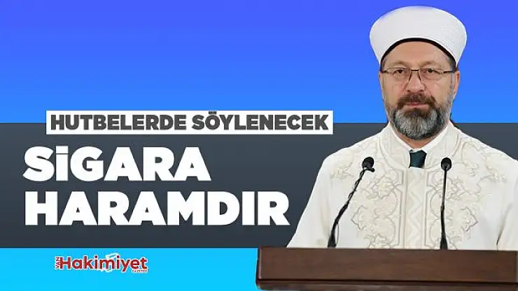 Diyanet: Sigara içmek caiz değildir