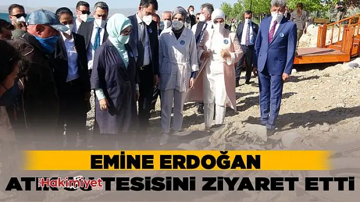 Emine Erdoğan ve Bakan Kurum'un Van ziyareti