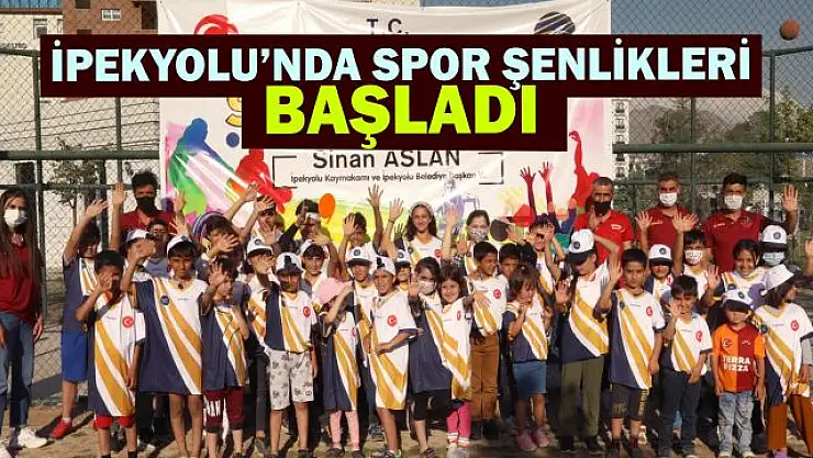 İpekyolu'nda spor şenlikleri başladı