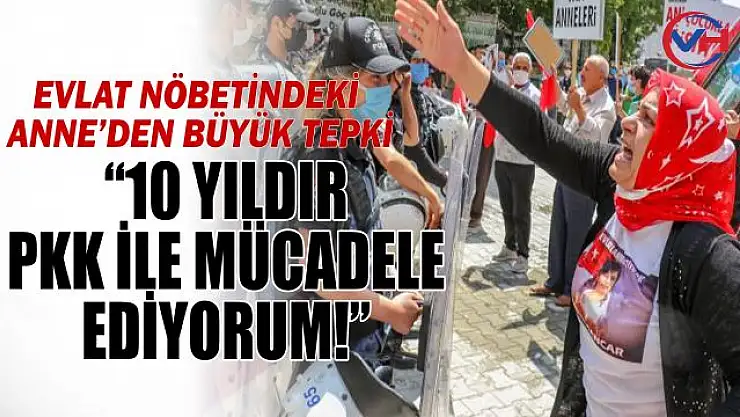 Vanlı aileler çocuklarına kavuşmak için HDP İl Başkanlığı önünde eylem yaptı