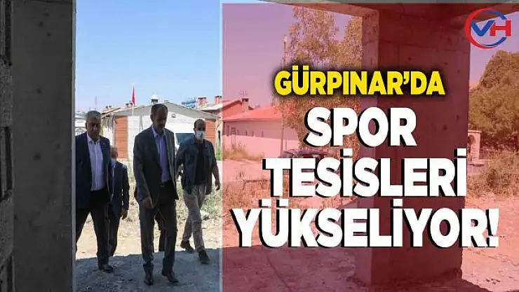 Gürpınar Belediyesi'nden spor tesisi atağı!