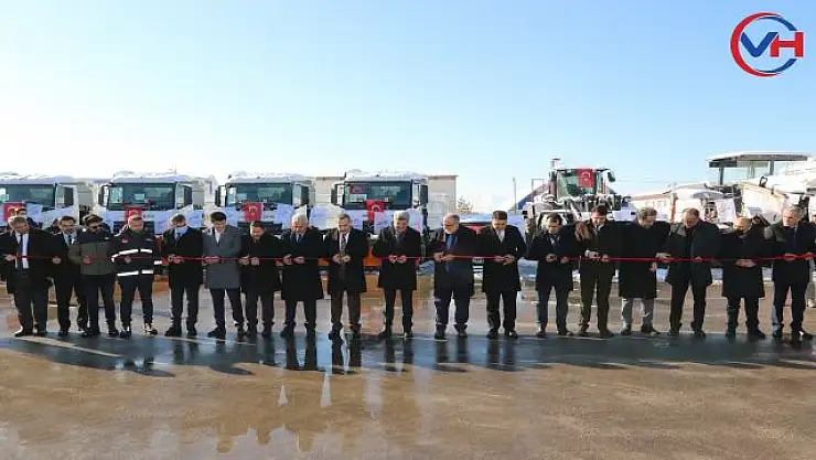 Van Büyükşehir Belediyesi Araç Filosona 57 yeni araç ekledi