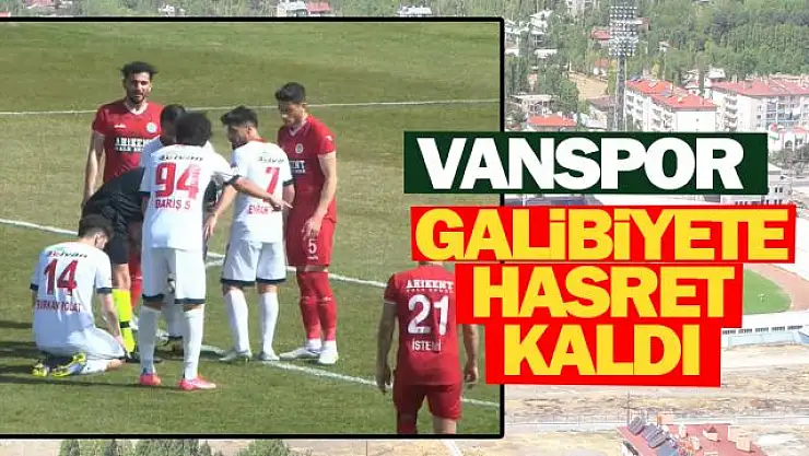 Vanspor FK 1 - 2 Etimesgut Belediyespor Maç Sonucu