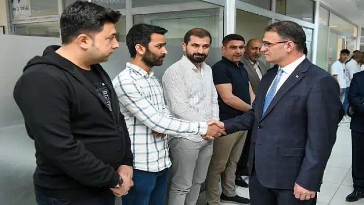 Vali DR. Ozan Balcı'dan VASKİ'ye ziyaret