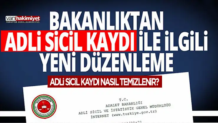 Adli sicil silme ve düzeltme e-Devlet Kapısı'nda! Adli sicil kaydı nasıl silinir?