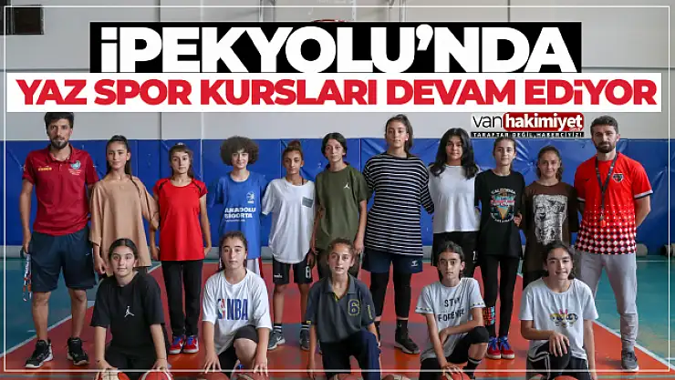 İpekyolu'nda yaz kursları devam ediyor