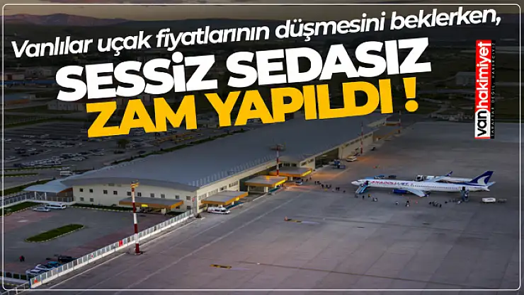 THY'den Vanlılara kötü haber! Yine zam geldi