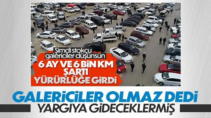 Yeni otomotiv düzenlemesinde neler var? Galericiler mahkemeye taşıyacak!