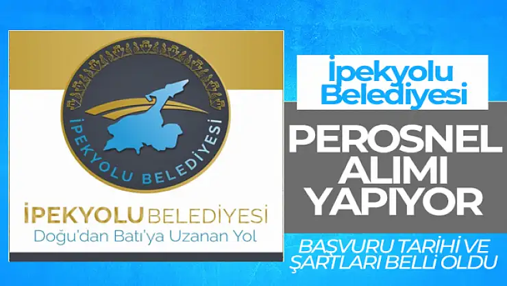 Van İpekyolu Belediyesi personel alımı yapacak! İşte başvuru şartları ve tarihi