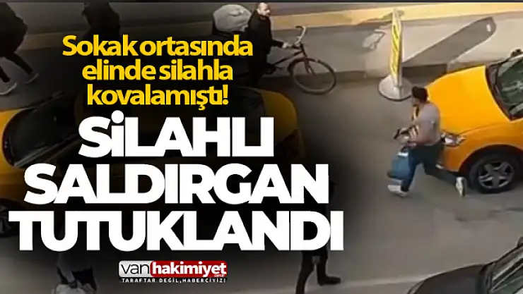 Van'daki silahlı saldırgan tutuklandı