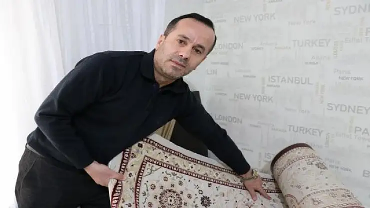 Üzerinde 'Allah' yazısı bulunduğu iddia edilen halıyı üreten firmaya tepki