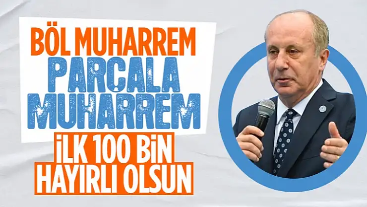 Muharrem İnce cumhurbaşkanı adayı olmaya hak kazandı