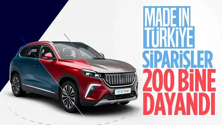 TOGG önce siparişi sona erdi! T10X için 177 bin 467 ön sipariş alındı