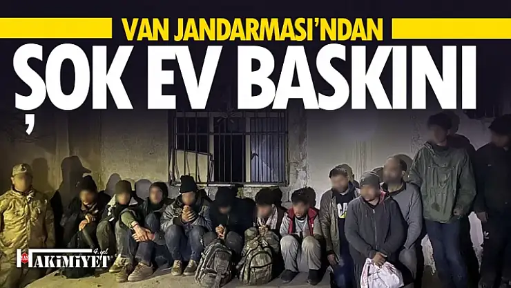 Van'da düzensiz göçmen operasyonu! 2 kişi tutuklandı