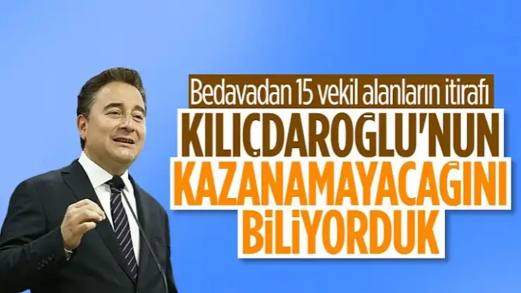 Deva Partili İdris Şahin'den itiraf gibi açıklama!