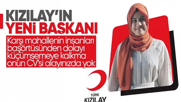 Kızılay Başkanlığı'na Prof. Dr. Fatma Meriç Yılmaz getirildi