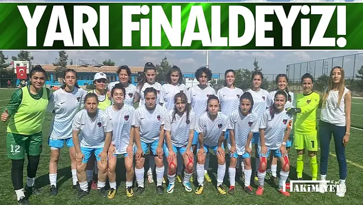 Van Büyükşehir kadın futbol takımı yarı finalde!