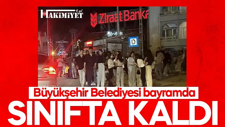 Van'da toplu taşıma çilesi! Vatandaşlar yollarda kaldı