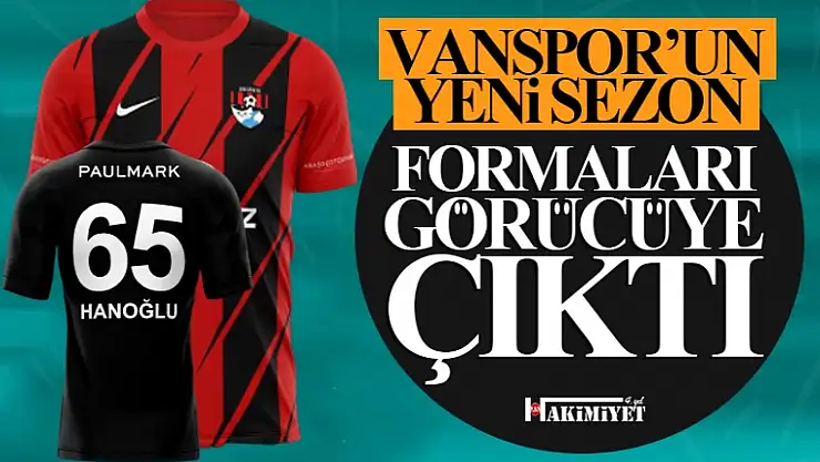 Vanspor'un yeni sezon formaları görücüye çıktı!