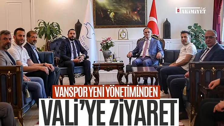 Vanspor'un yeni yönetiminden Vali Balcı'ya ziyaret