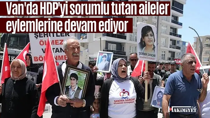 Van'da HDP'yi sorumlu tutan aileler eylemlerine devam ediyor