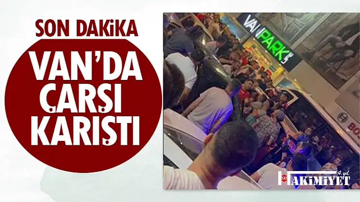 Van'da polis vatandaşı tekmeledi iddiası ortalığı karıştırdı