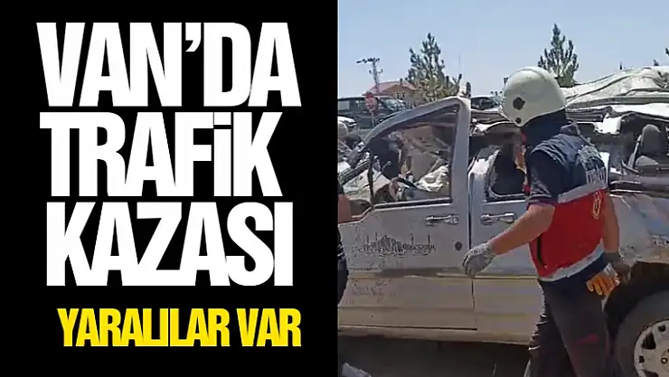 Van'da kontrolden çıkan otomobil takla attı: 4 yaralı