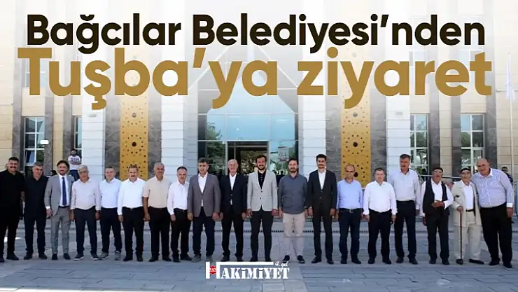 Bağcılar Belediyesi'nden Tuşba Belediyesi'ne ziyaret