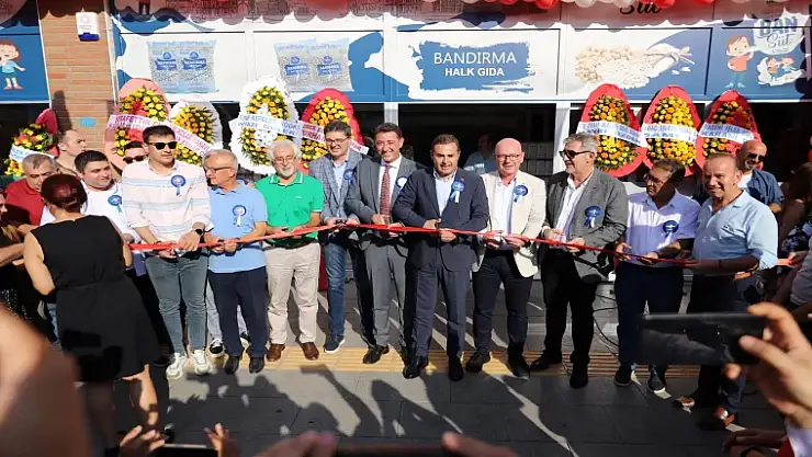 BANDIRMA BELEDİYESİ SOSYAL MARKETi AÇILDI