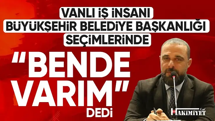 İş İnsanı Faruk Görünüş Başkan adaylığını açıkladı