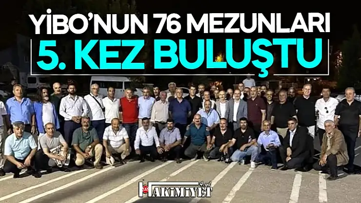 İskele YİBO Mezunları Beşinci Buluşmasını Gerçekleştirdi