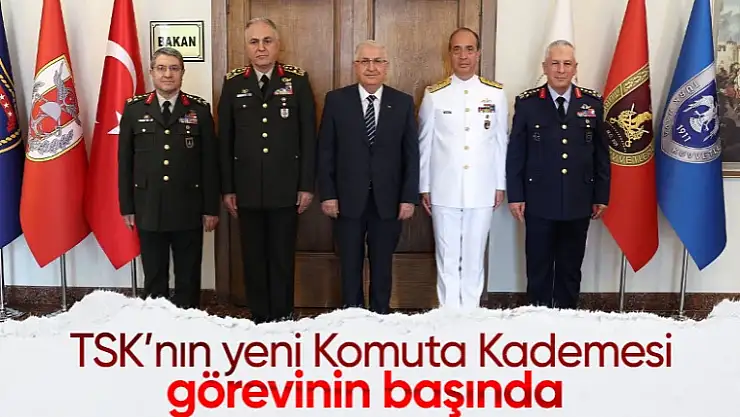 Komuta kademesi, Milli Savunma Bakanı Yaşar Güler'i ziyaret etti