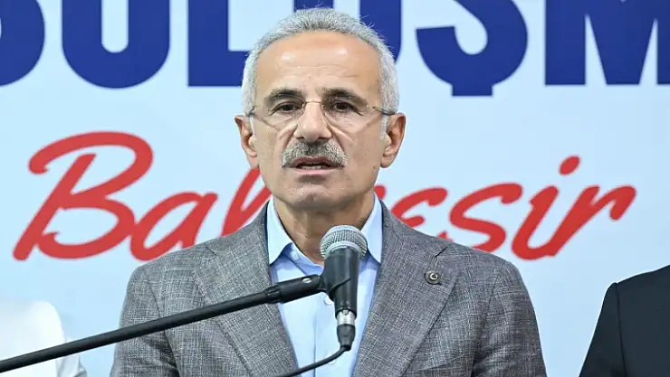 Ulaştırma Ve Altyapı Bakanı Abdulkadir Uraloğlu Balıkesir'de Müjdeyi Verdi