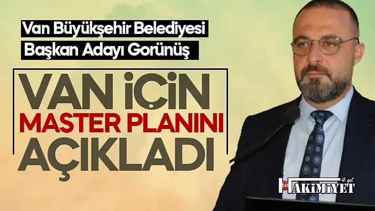 Van Büyükşehir Belediye Başkan Adayı Faruk Görünüş basınla buluştu
